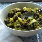 Black Bean,  Avocado and Pineapple Salsa