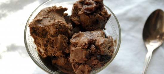 Spiced-Cherry Chocolate Ice Cream