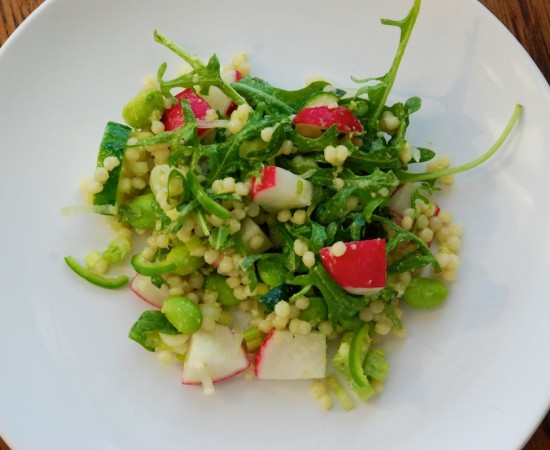 Radish and Green Gem Couscous