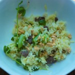 Lamb and Saffron Rice with Spring Vegetables