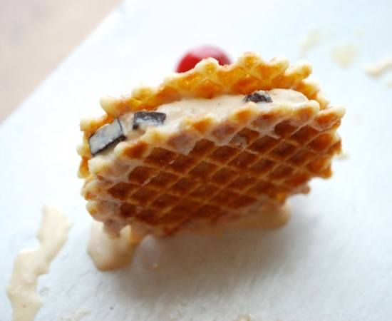 Cherry Chocolate-Chip Ice Cream (Sandwiches)