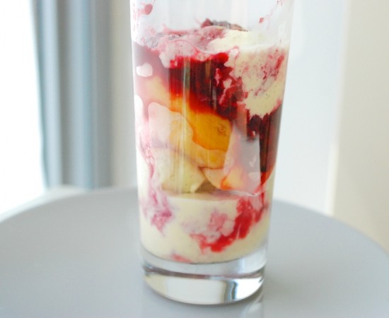 peach melba, header