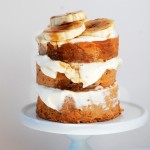 Banana Cake with Swiss Cream Cheese Frosting