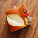Steak and Ginger-Pickle Sandwich