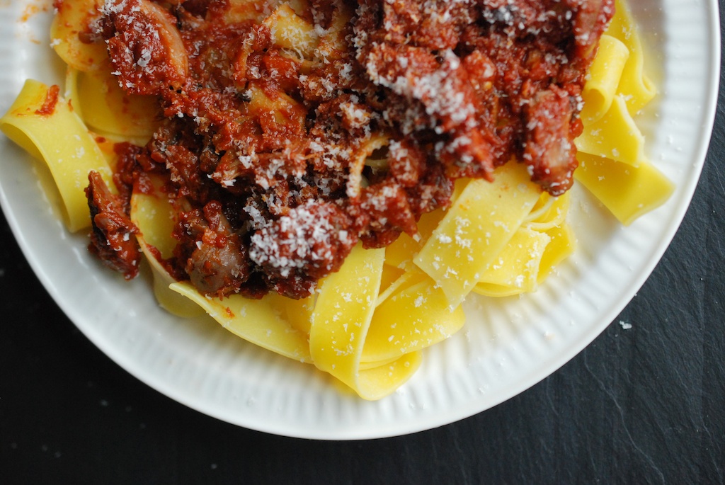 lamb ragu with pappardelle