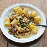 Rigatoni with Fennel and Veal Sausage