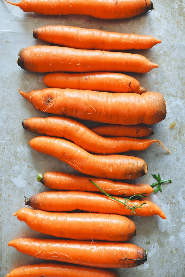 HoneyRoasted Carrot Tartines with Whipped Goat Cheese and Pistachio
